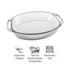 MARINEX SELETTA LARGE OVAL ROASTER WITH HANDLES, 4.2L