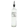 CONSOL ROUND PRINTED OLIVE OIL & VINEGAR BOTTLES WITH POURERS EA, 500ML