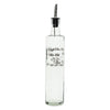 CONSOL ROUND OLIVE OIL & VINEGAR BOTTLES WITH POURERS PRINTED EA, 500ML (335X60MM DIA)