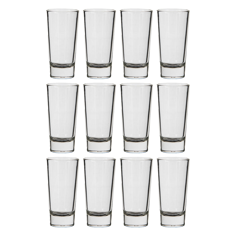 REGENT DOUBLE TEQUILA SHOOTER GLASS 12 PACK, (50ML)
