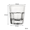 REGENT BOSTON SHOOTER GLASSES 12PK, 25ML