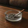 REGENT ASHTRAY CLUB ROUND GLASS STACKABLE - CATERING, 100MM DIA