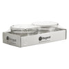 REGENT ASHTRAY CLUB ROUND GLASS STACKABLE 4 PACK, (100MM DIAX35MM)