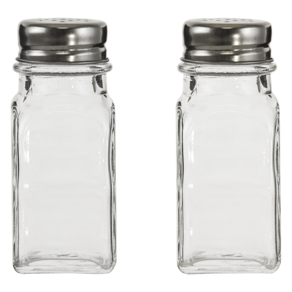 REGENT CLEOPATRA SALT & PEPPER GLASS SHAKERS 85ML, 2PK
