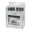 REGENT CLEOPATRA SALT & PEPPER GLASS SHAKERS 85ML, 2PK
