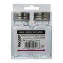 REGENT CLEOPATRA SALT & PEPPER GLASS SHAKERS 85ML, 2PK