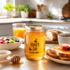 REGENT HONEY JAR WITH HONEY BEE PRINT, 352ML