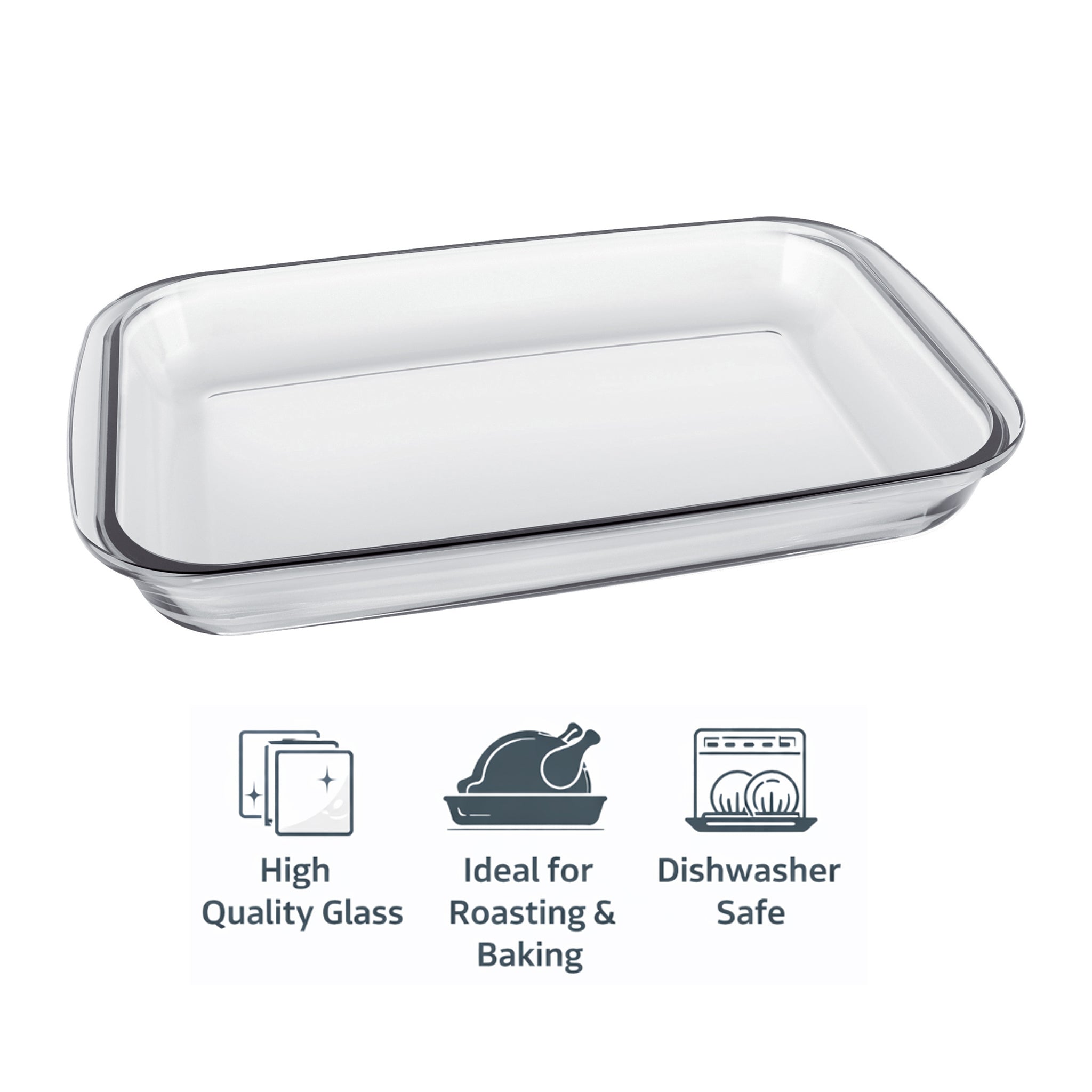 MARINEX RECTANGULAR ROASTER, 1.6L