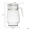 REGENT GLASS WATER JUG WITH CLEAR LID, 1.6L (205X160X120MM DIA) [CATERING]