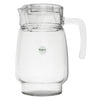 REGENT GLASS WATER JUG WITH CLEAR LID, 1.6L [CATERING]