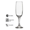 REGENT ROMANTIC STEMMED FLUTE, 215ML