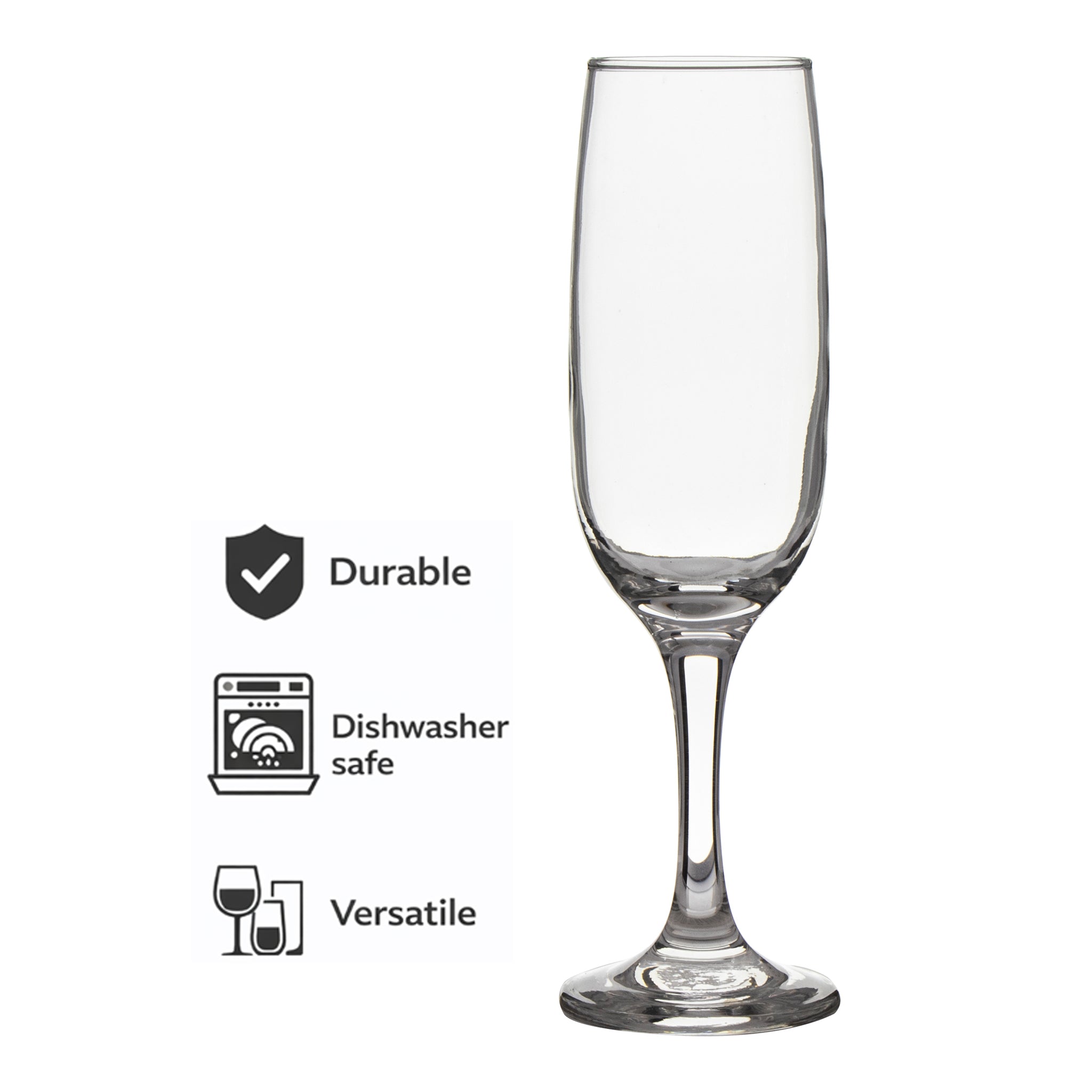 REGENT ROMANTIC STEMMED FLUTE, 215ML