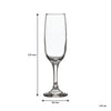 REGENT ROMANTIC STEMMED FLUTE, 215ML