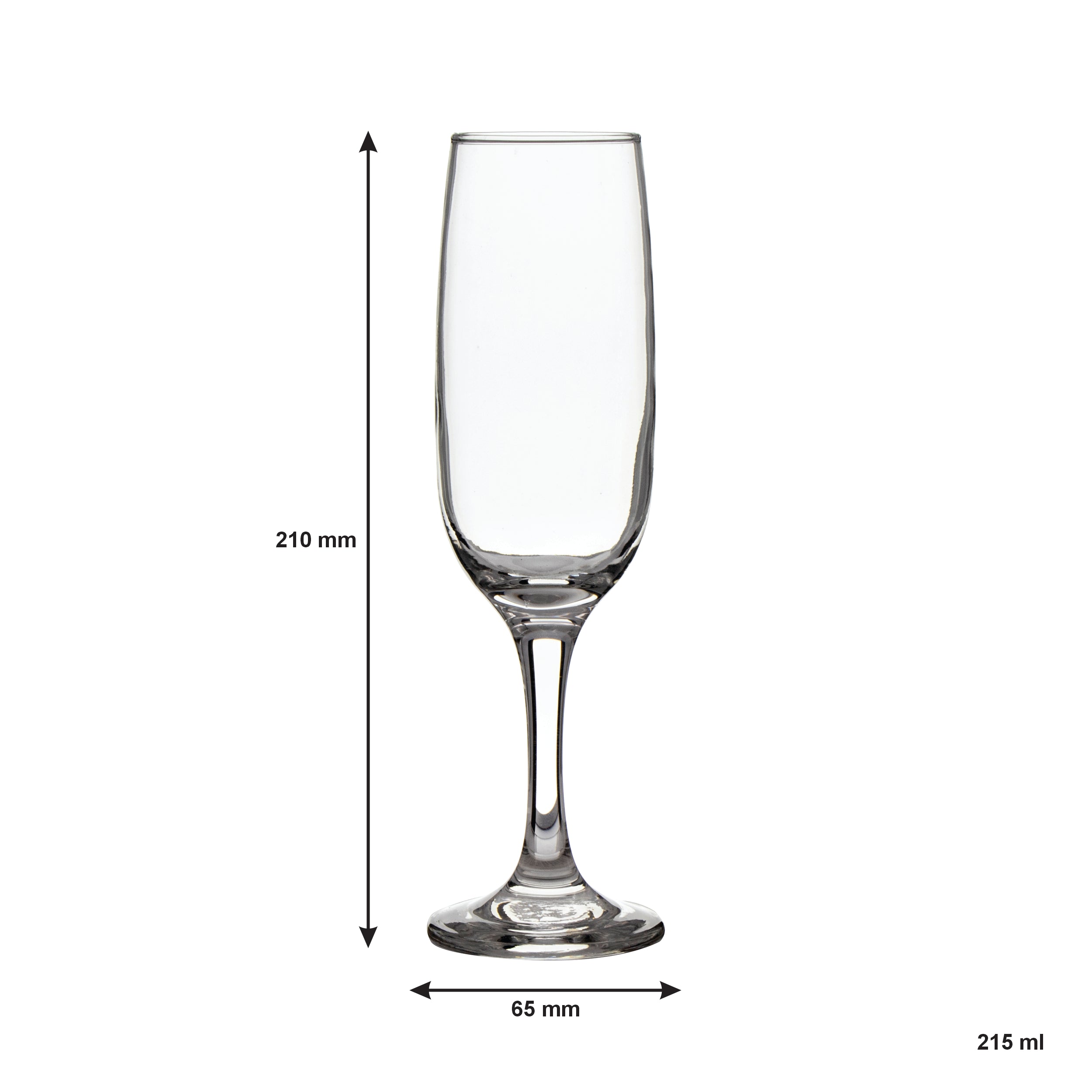 REGENT ROMANTIC STEMMED FLUTE, 215ML