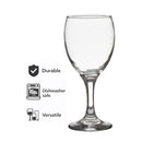 REGENT ROMANTIC STEMMED WINE GLASS, 300ML