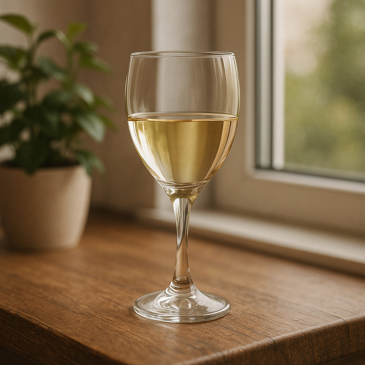 REGENT ROMANTIC STEMMED WINE GLASS, 300ML