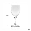 REGENT ROMANTIC STEMMED WINE GLASS, 300ML
