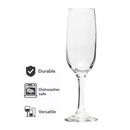 REGENT STEMMED CHAMPAGNE FLUTE 4PK, 215ML