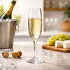 REGENT STEMMED CHAMPAGNE FLUTE GLASSES 4PK, 215ML