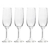 REGENT STEMMED CHAMPAGNE FLUTE GLASSES 4PK, 215ML