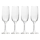 REGENT STEMMED CHAMPAGNE FLUTE 4 PACK, (215ML)