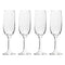 REGENT STEMMED CHAMPAGNE FLUTE 4 PACK, (215ML)