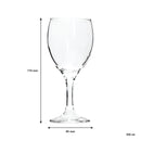 REGENT STEMMED RED WINE GLASS 4 PACK, (300ML)