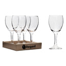 REGENT STEMMED WHITE WINE GLASS 4 PACK TRAY, (250ML)