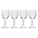 REGENT STEMMED WHITE WINE GLASS 4 PACK, (250ML)