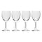 REGENT STEMMED WHITE WINE GLASS 4 PACK, (250ML)