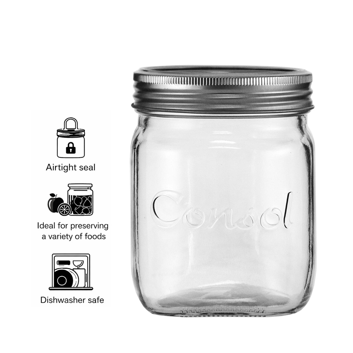 CONSOL PRESERVE JAR 500ML