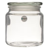 REGENT GLASS TEA, COFFEE AND SUGAR CANISTERS 3PK SET, 550ML