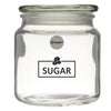 REGENT GLASS TEA, COFFEE AND SUGAR CANISTERS 3PK SET, 550ML