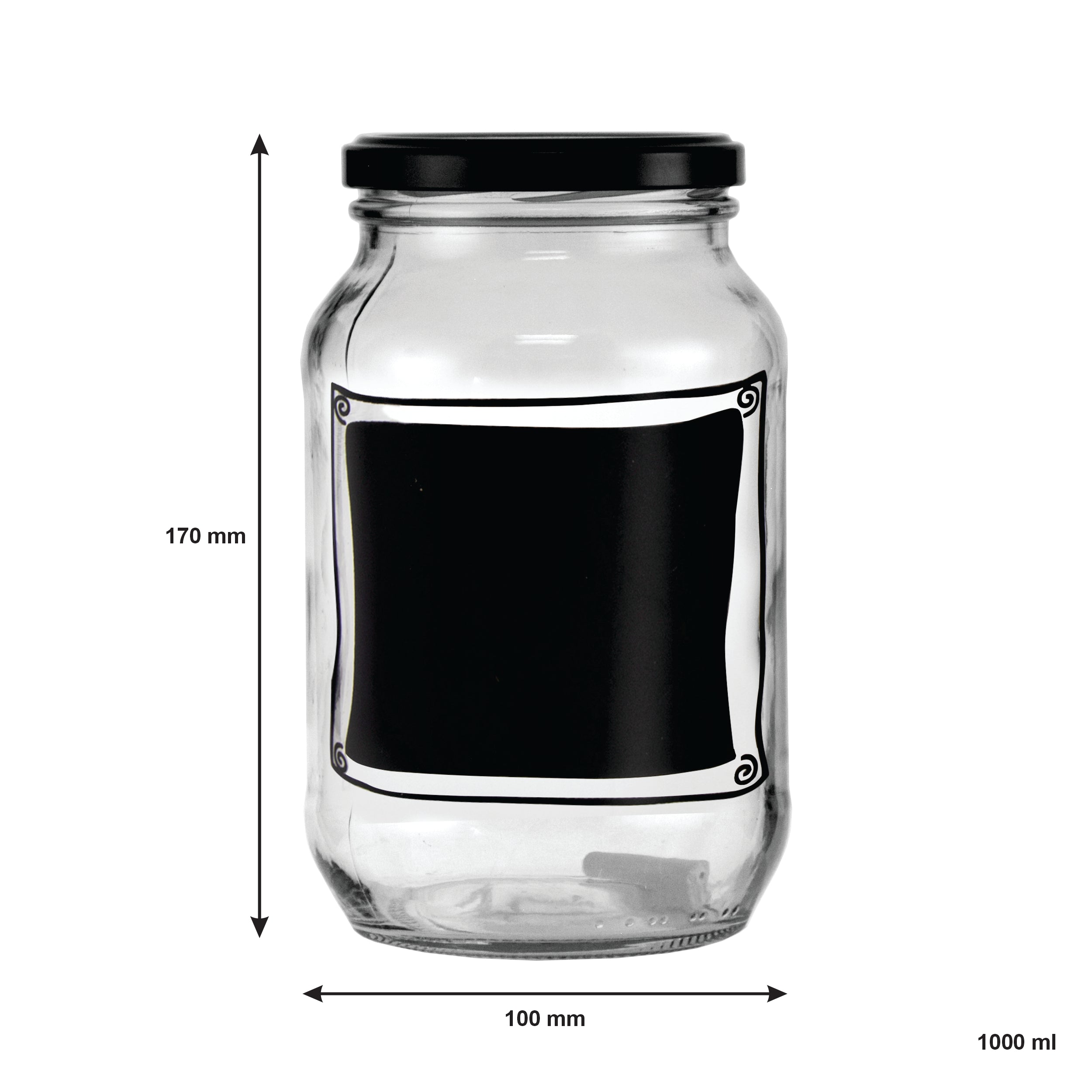 REGENT CHALKBOARD NOTES JARS 4PK, 1L