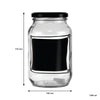 REGENT CHALKBOARD NOTES JARS 4 PACK, 1LT (170X100MM DIA)