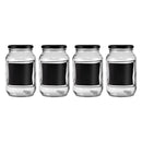 REGENT CHALKBOARD NOTES JARS 4 PACK, 1LT (170X100MM DIA)