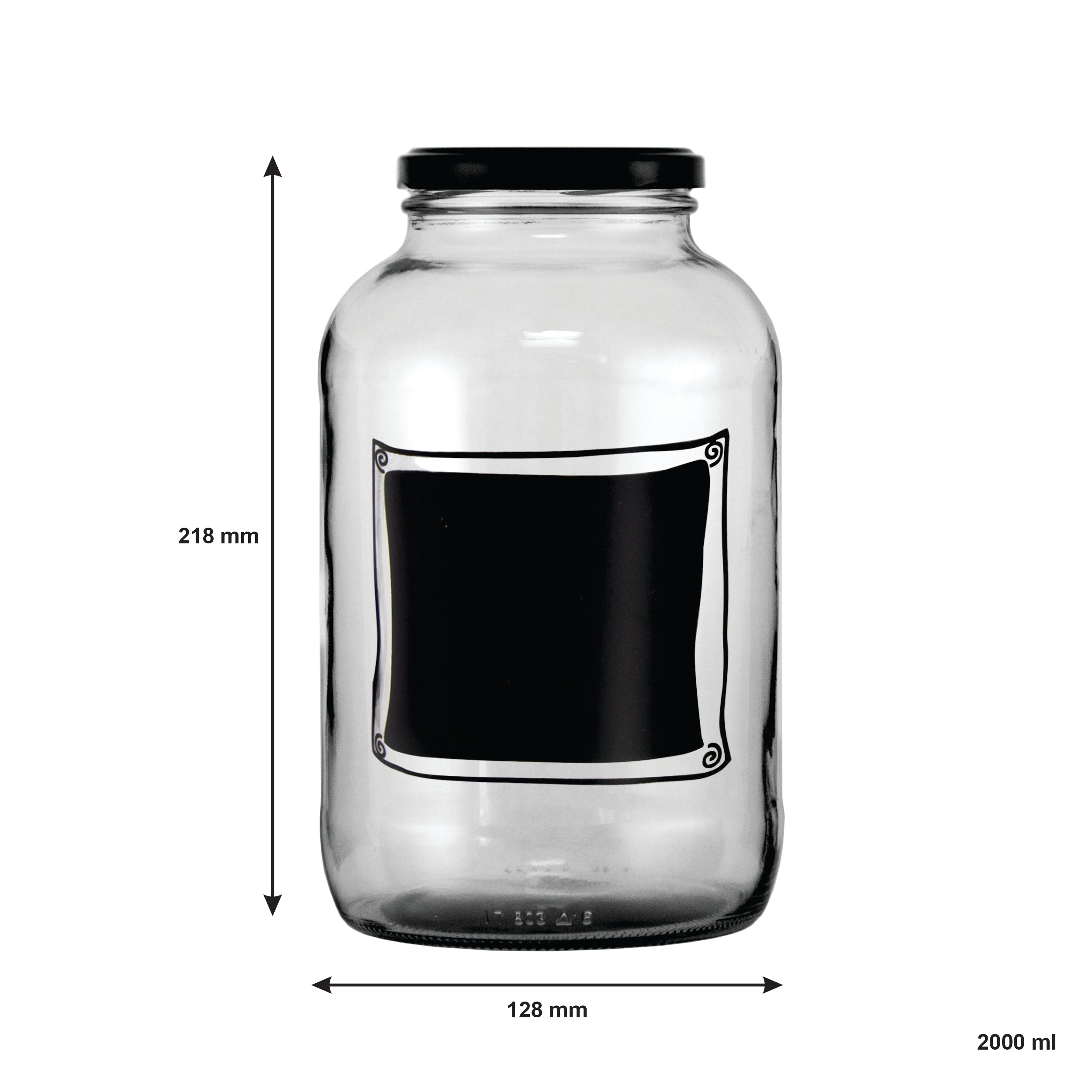 REGENT CHALKBOARD NOTES JARS 2PK, 2L