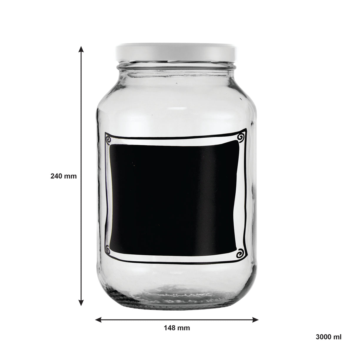 REGENT CHALKBOARD NOTES JARS 2PK, 3L