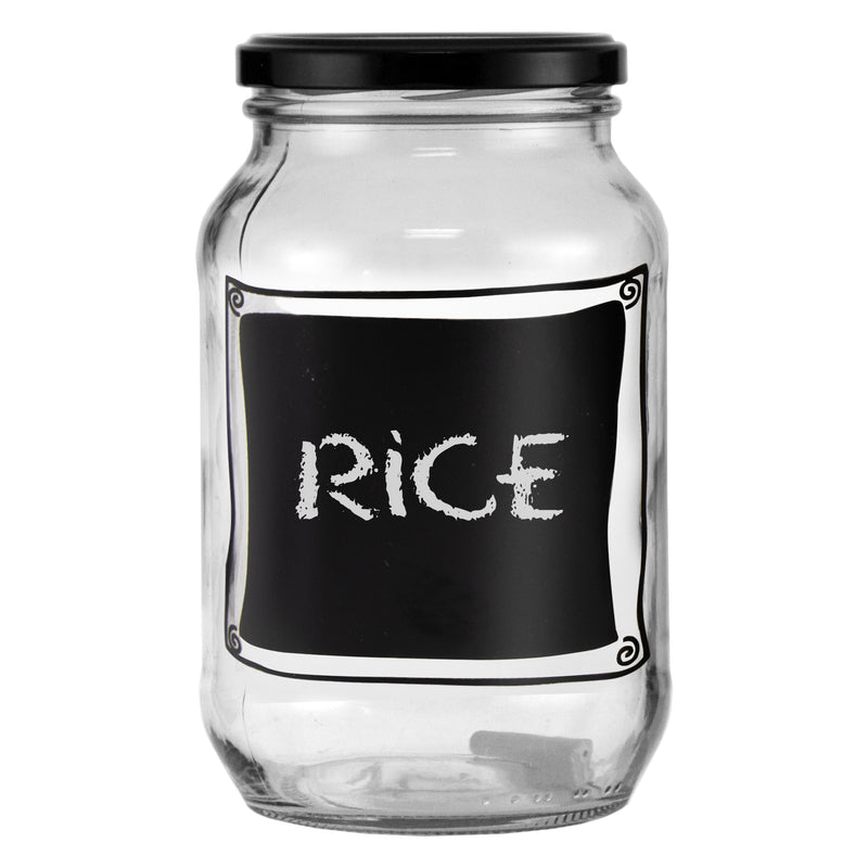 REGENT CHALKBOARD NOTES JAR, 1LT (170X100MM DIA)