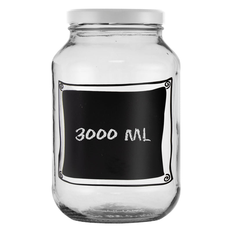 REGENT CHALKBOARD NOTES JAR, 3LT (240X148MM DIA)