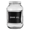 REGENT CHALKBOARD NOTES JAR, 3LT (240X148MM DIA)