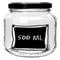 REGENT CHALKBOARD NOTES JARS, 500ML (95X100MM DIA)