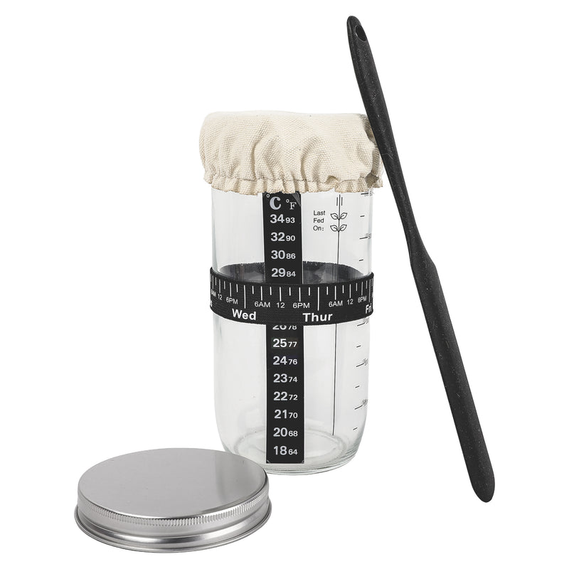 REGENT SOURDOUGH STARTER JAR KIT, 730ML