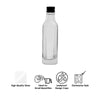 REGENT MINI GLASS BOTTLE WITH BLACK LID 6PK, 50ML