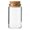 REGENT GLASS BOTTLES WITH CORK LIDS 4PCS, 75ML (47MM DIAX75MM)