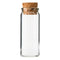REGENT GLASS BOTTLES WITH CORK LIDS 4PCS, 160ML