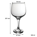 REGENT STEMMED GIN GLASS, 670ML