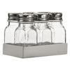 REGENT CLEOPATRA SALT & PEPPER GLASS SHAKERS 6PK, 85ML