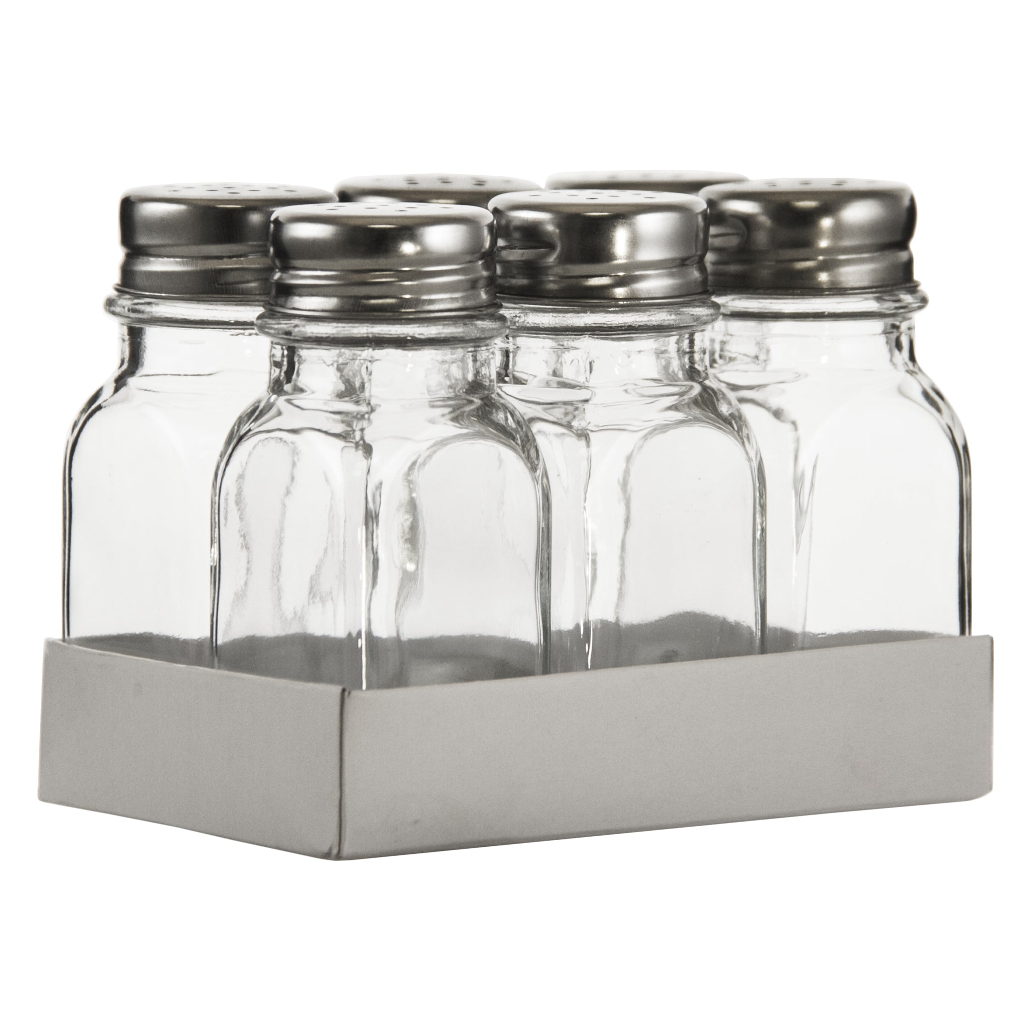 REGENT CLEOPATRA SALT & PEPPER GLASS SHAKERS 6PK, 85ML
