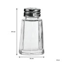 REGENT SALT & PEPPER GLASS SHAKERS 6 PACK, 35ML (68X38X38MM)